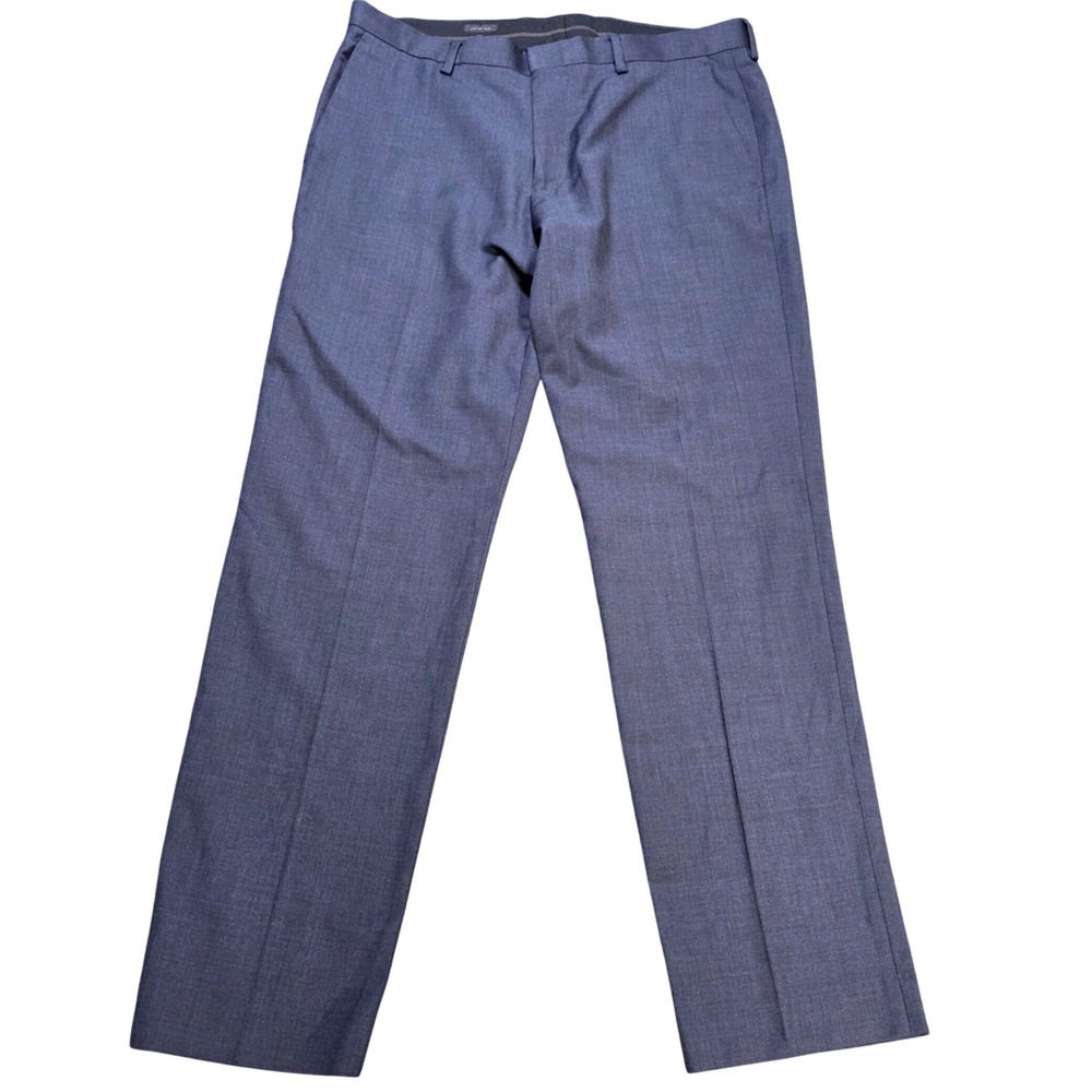 J.Crew Ludlow Slim Dress Pants Men's Size 33x30 Navy Tollegno 1900 Italian Wool